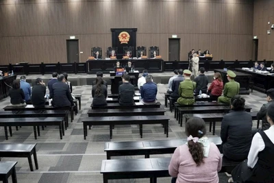 Phiên tòa sơ thẩm "chuyên bay giải cứu" giai đoạn 2 tháng 12/2024.