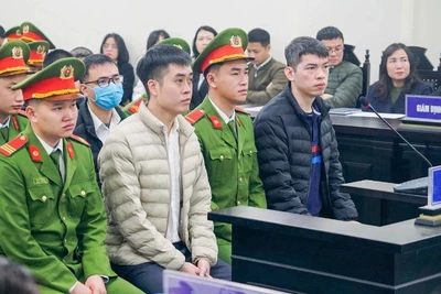 Bị cáo Hoàng Quang Thịnh, Chủ tịch Hội đồng quản trị Công ty Z Holding tại Tòa sáng 5/1.