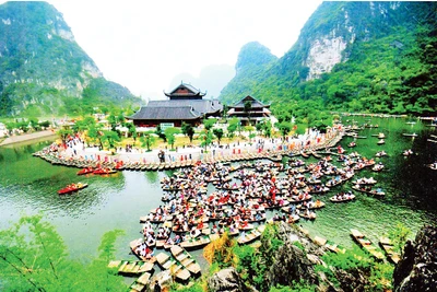 Ảnh trong bài: Tỉnh Ninh Bình mới có tiềm năng lớn để phát triển bứt phá về du lịch.