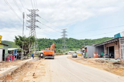 Giải phóng mặt bằng vẫn là một vướng mắc tại Dự án cải tạo Quốc lộ 28B.