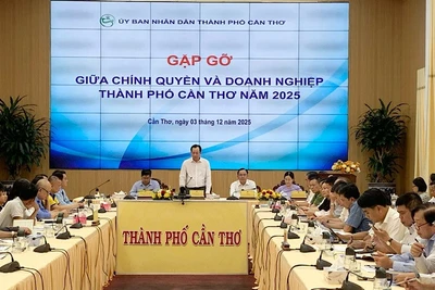Quang cảnh buổi gặp gỡ.
