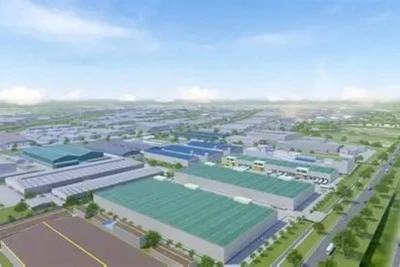 Khu công nghiệp Long Thành, Đồng Nai. (Ảnh: PV)