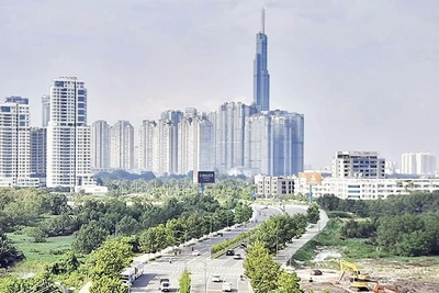 Thành phố Hồ Chí Minh đang hướng đến một “siêu đô thị” đặc biệt (một góc Thành phố Hồ Chí Minh).