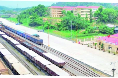 Ga Xuân Giao A đặt mục tiêu vận chuyển 1,4 triệu tấn hàng hóa trong năm 2025.