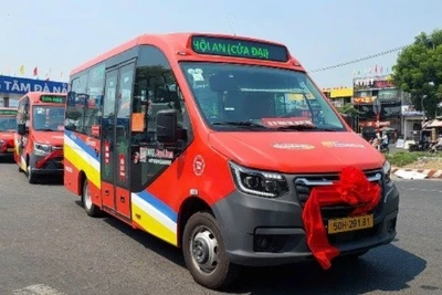 Đà Nẵng điều chỉnh tăng tần suất xe buýt phục vụ cán bộ, công chức, người lao động sau sáp nhập. (Ảnh: ANH ĐÀO)