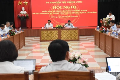 Quang cảnh hội nghị. (Ảnh: ANH ĐÀO)