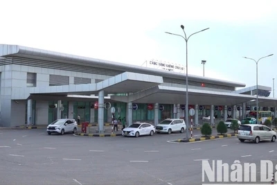 Sân bay Chu Lai. (Ảnh: LÊ QUÂN)