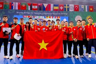 Đội tuyển wushu Việt Nam được kỳ vọng tiếp tục giành thành tích cao tại SEA Games 33. 
