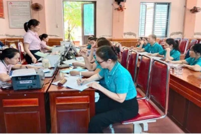 Toàn bộ mạng lưới điểm giao dịch của Ngân hàng Chính sách xã hội tỉnh Nghệ An được giữ nguyên sau sáp nhập.