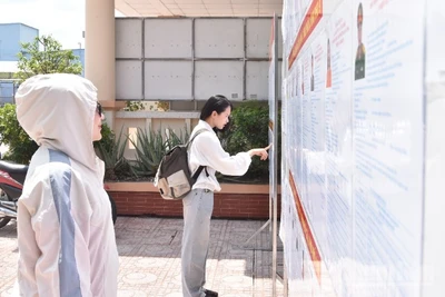 Cử tri xem danh sách và tiểu sử ứng cử viên đại biểu Quốc hội khóa XVI, nhiệm kỳ 2026-2031. 