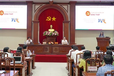 Lãnh đạo tỉnh Đồng Tháp thông tin một số nội dung chuẩn bị cho Đại hội đại biểu Đảng bộ tỉnh Đồng Tháp lần thứ I, nhiệm kỳ 2025-2030.