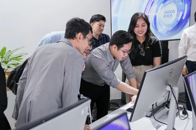 Không gian Saigon Al Hub.