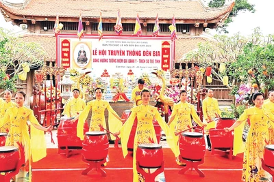 Lễ khai hội đền Bia năm 2025.