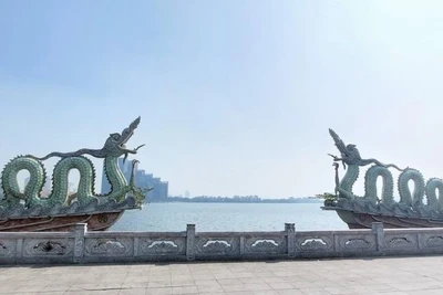 Điểm check-in nổi bật của Hồ Tây, Hà Nội. (Ảnh: CTV)