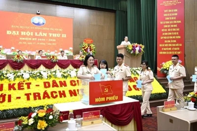 Phương châm của Đại hội Đảng bộ Cục An ninh chính trị nội bộ là “Đoàn kết, dân chủ, kỷ cương, đổi mới, trách nhiệm, hiệu quả”.