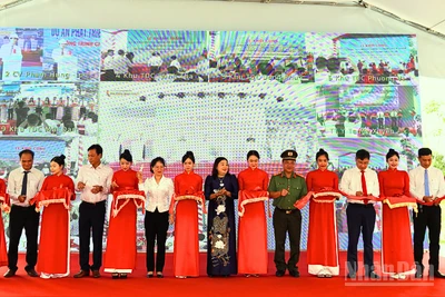 Lễ khánh thành Khu tái định cư Tân Hòa, thành phố Cần Thơ.