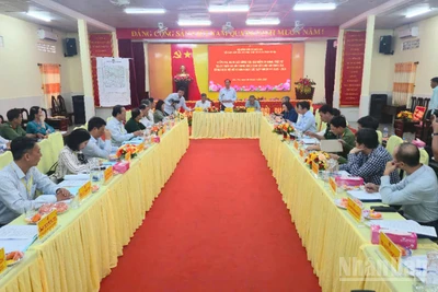 Quang cảnh buổi kiểm tra, giám sát.