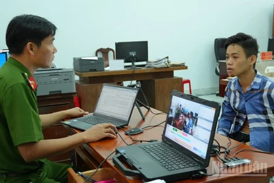 Nguyễn Trọng Cường làm việc với Cơ quan Công an.