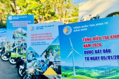 Tổng điều tra kinh tế là một trong ba cuộc Tổng điều tra thống kê quốc gia có quy mô lớn. (Ảnh: HNV)