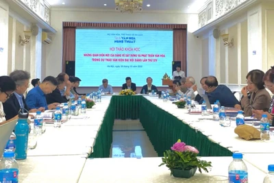 Quang cảnh hội thảo. 