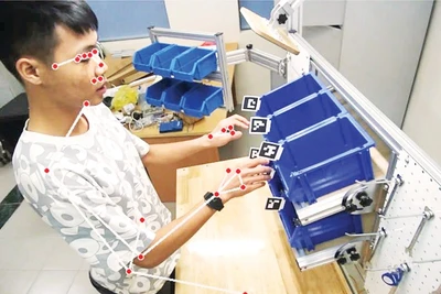 Hệ thống AI và các cảm biến IoT giúp tăng hiệu suất nhờ... thay đổi tư thế làm việc.