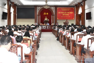 Quang cảnh hội nghị.