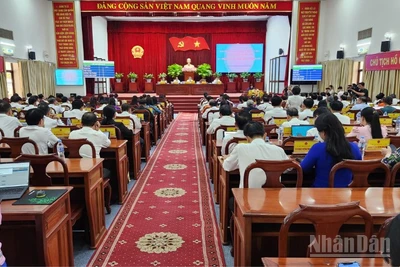 Quang cảnh Kỳ họp Hội đồng nhân dân thành phố Cần Thơ.