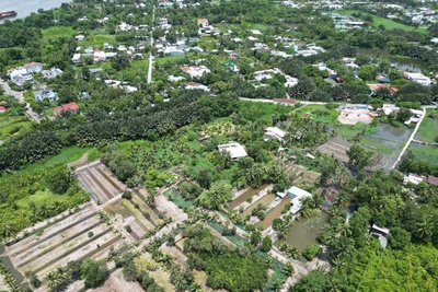 Nằm ngay trong nội thành nhưng bán đảo Bình Quới-Thanh Đa chẳng khác gì vùng quê bị lãng quên (Ảnh: THẾ ANH)