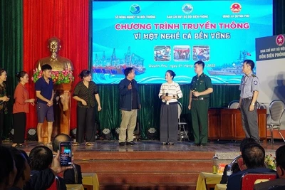 Chương trình truyền thông "Vì một nghề cá bền vững" tại buổi tuyên truyền đã để lại nhiều dấu ấn khó quên đối với các đại biểu và bà con nhân dân.