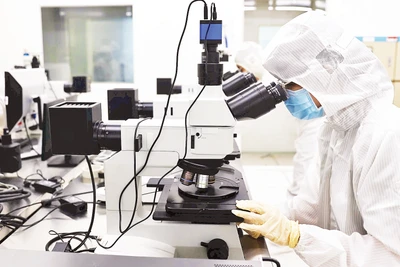 Hoạt động nghiên cứu khoa học tại Khu Công nghệ cao Thành phố Hồ Chí Minh. (Ảnh CTV)