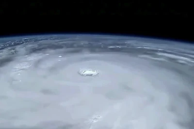 Siêu bão Ragasa nhìn từ Trạm vũ trụ quốc tế ISS
