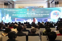 Toàn cảnh Diễn đàn Phát triển bền vững đô thị Việt Nam năm 2025. (Ảnh: LAN HƯƠNG)