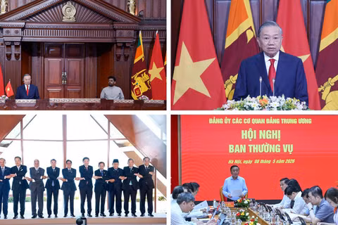 Tin nổi bật ngày 8/5: Tổng Bí thư, Chủ tịch nước Tô Lâm hội đàm với Tổng thống Sri Lanka; ASEAN ứng phó với khủng hoảng năng lượng