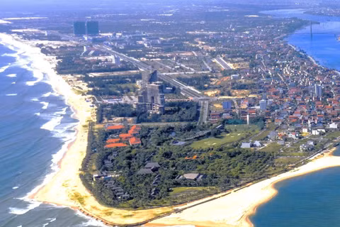 Bán đảo Bảo Ninh, phường Đồng Hới - trung tâm du lịch biển của tỉnh Quảng Trị.