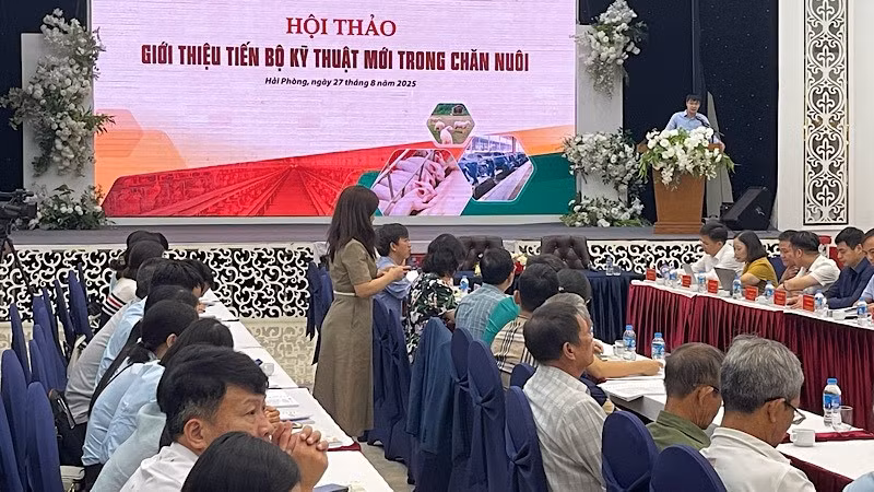 Hội thảo “Giới thiệu tiến bộ kỹ thuật mới trong chăn nuôi"