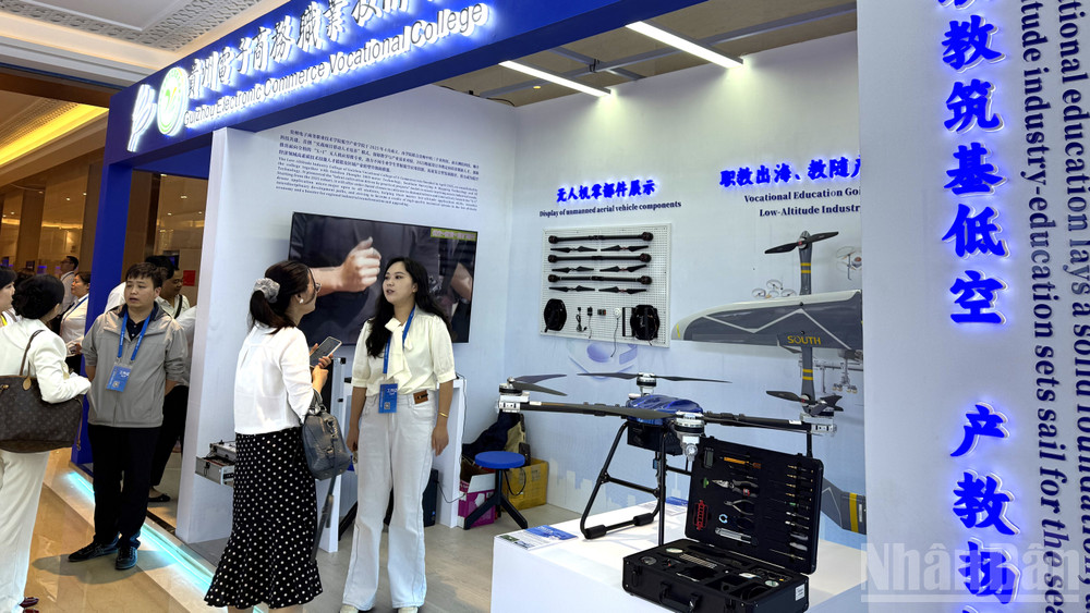 Khái niệm "kinh tế tầm thấp" được áp dụng vào giáo dục nghề nghiệp. (Ảnh: HỮU HƯNG) ndo_br_20250726194947.jpg