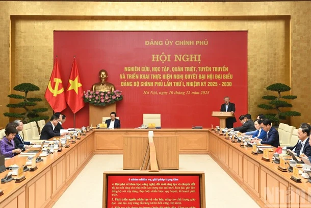 Quang cảnh hội nghị. 