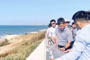 Dự án đường ven biển 9.500 tỷ đồng góp phần phát triển kinh tế địa phương.