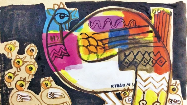 Minh họa: Vũ Đình Tuấn