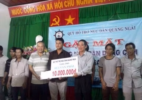 Quảng Ngãi hỗ trợ ngư dân kiên cường bám biển Hoàng Sa