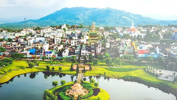 Một góc B’lao - Bảo Lộc (Lâm Ðồng) hôm nay. Ảnh: Nguyễn Văn Thương 