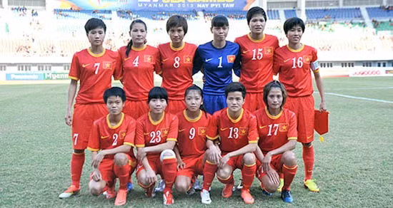 Đội tuyển Việt Nam giành HCB. Ảnh TTXVN