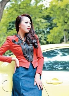 Người mẫu Phương Linh.