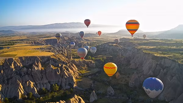 Lơ lửng đón bình minh