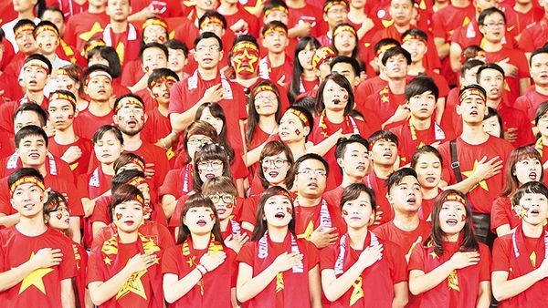 Tinh thần yêu nước của người Việt Nam được hun đúc qua hàng nghìn năm lịch sử. Ảnh: MINH LÊ