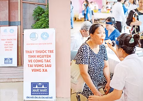 Hành trình vì sức khỏe người cao tuổi