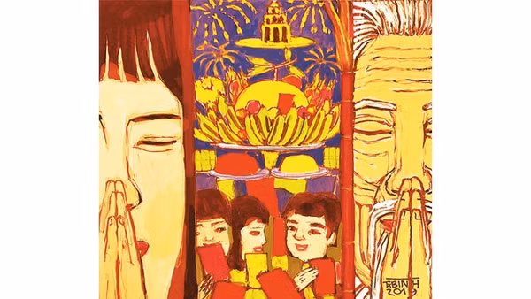 Minh họa: TRẦN XUÂN BÌNH