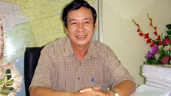 Trưởng phòng GD-ĐT Giá Rai (Bạc Liêu) Nguyễn Văn Bình.