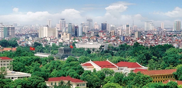 Một góc Hà Nội.    Ảnh: DUY TƯỜNG