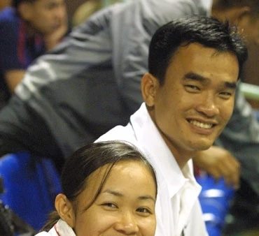 Vợ chồng Hồ Nhất Thống-Nguyễn Thị Huyền Diệu.